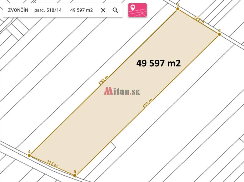 Prime Agricultural Land for Sale Near Trnava - 49,597 m²
