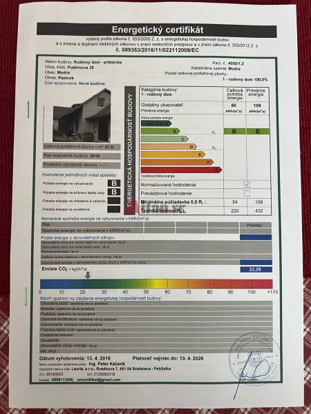 Sale Family house, Family house, Puškinova, Pezinok, Slovakia