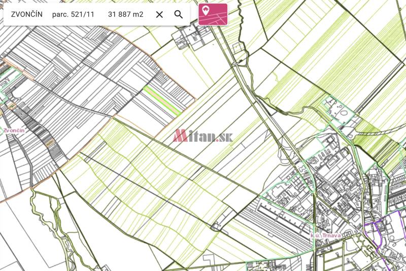Sale Agrarian and forest land, Agrarian and forest land, Trnava, Slova