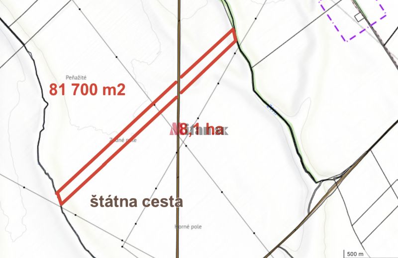 Sale Agrarian and forest land, Agrarian and forest land, Trnava, Slova